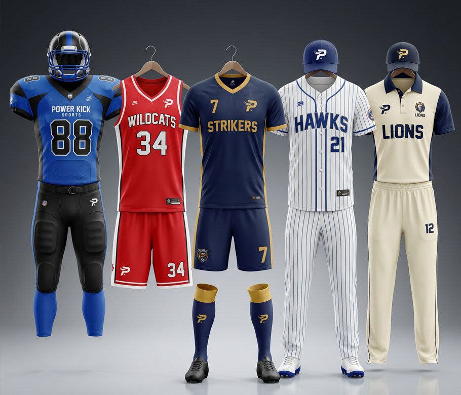 Power Kick Athletic Apparel and Team Kits Wholesale